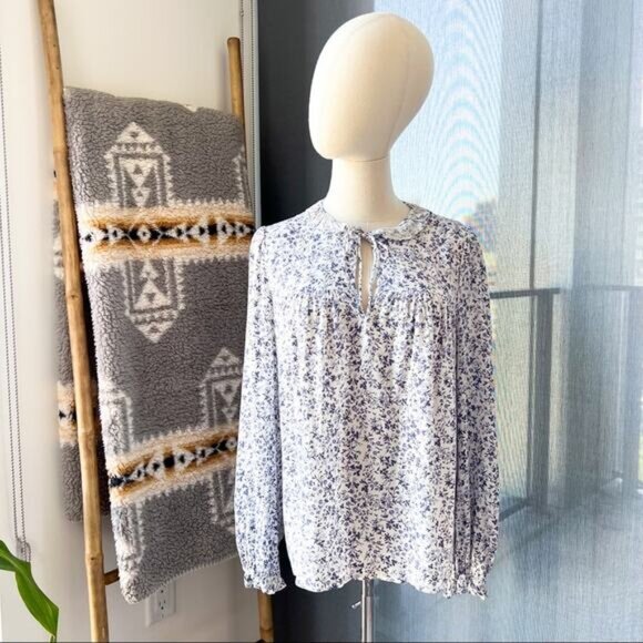 Reformation Amira Johanna Floral Print Pullover Blouse Women’s Small - Picture 1 of 13